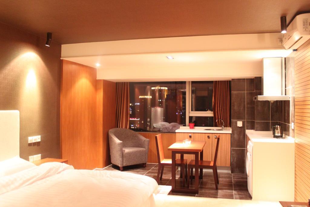 Chengdu Comma Apartment Hotel - Xinian Branch Eksteriør bilde